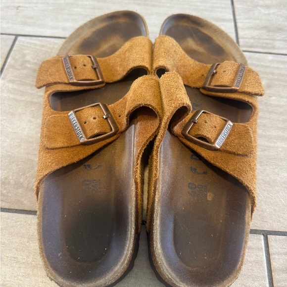 Birkenstock Suede Arizona Sandals - EU 40 / Women’s 9.5 - Picture 6 of 6